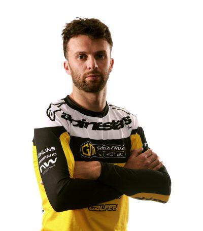 Thomas Estaque professional downhill mountain bike rider