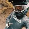 Mille Johnset professional downhill mountain bike rider