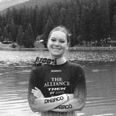 Bellah Birchall professional downhill mountain bike rider