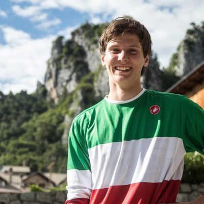 Davide Cappello professional downhill mountain bike rider
