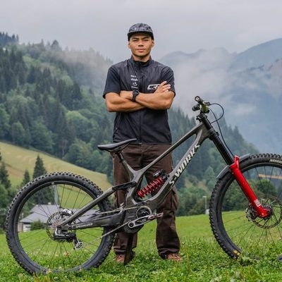 Maximiliano Caro Labbe professional downhill mountain bike rider