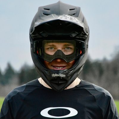 Lucas Daines professional downhill mountain bike rider