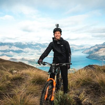 Yuki Kushima professional downhill mountain bike rider