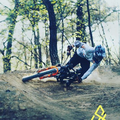 Jongyun Park professional downhill mountain bike rider
