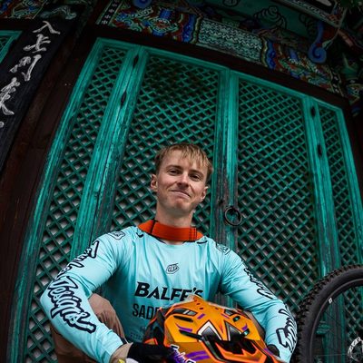 Dom Platt professional downhill mountain bike rider