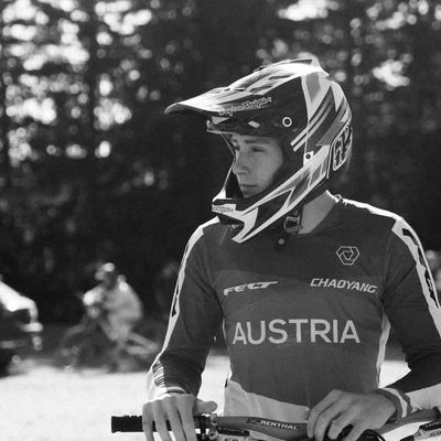 Oliver Vogl professional downhill mountain bike rider